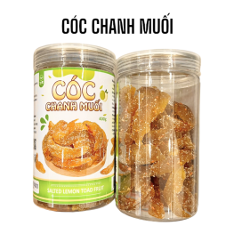 Cóc Chanh Muối Thơm Ngon 400g Hộp - 8936208931124