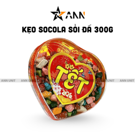 Kẹo Sỏi Đá Socola Hộp Trái Tim 350g - KSDSTT