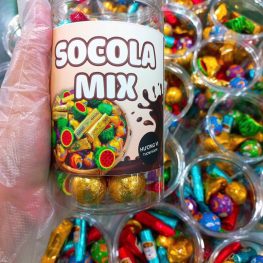 Kẹo Socola Mix Hương Vị Thơm Ngon 450g - SCLM450
