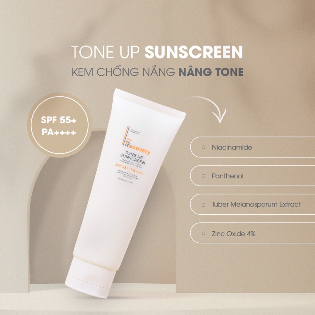Giá sỉ kem Chống Nắng Nâng Tone The Recovery