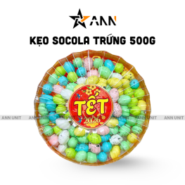 Kẹo Trứng Socola Hộp Sun Khía 500g Hộp Quà Tết 2026 - 8936208934743