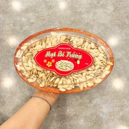Hạt Bí Trắng Loại Ngon 350g Hộp Ovan - HBTHO