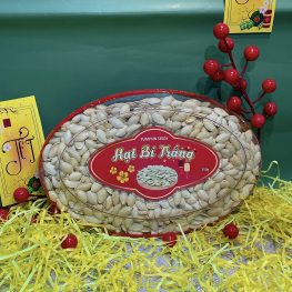 Hạt Bí Trắng Loại Ngon 350g Hộp Ovan - HBTHO