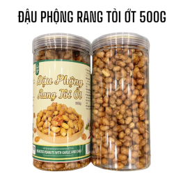 Đậu Phộng Rang Tỏi Ớt Thơm Ngon 500g hộp - 8936208930042