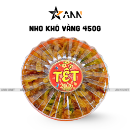 Hộp Nho Vàng Sun Khía 450G Hộp Tết - NVHSK