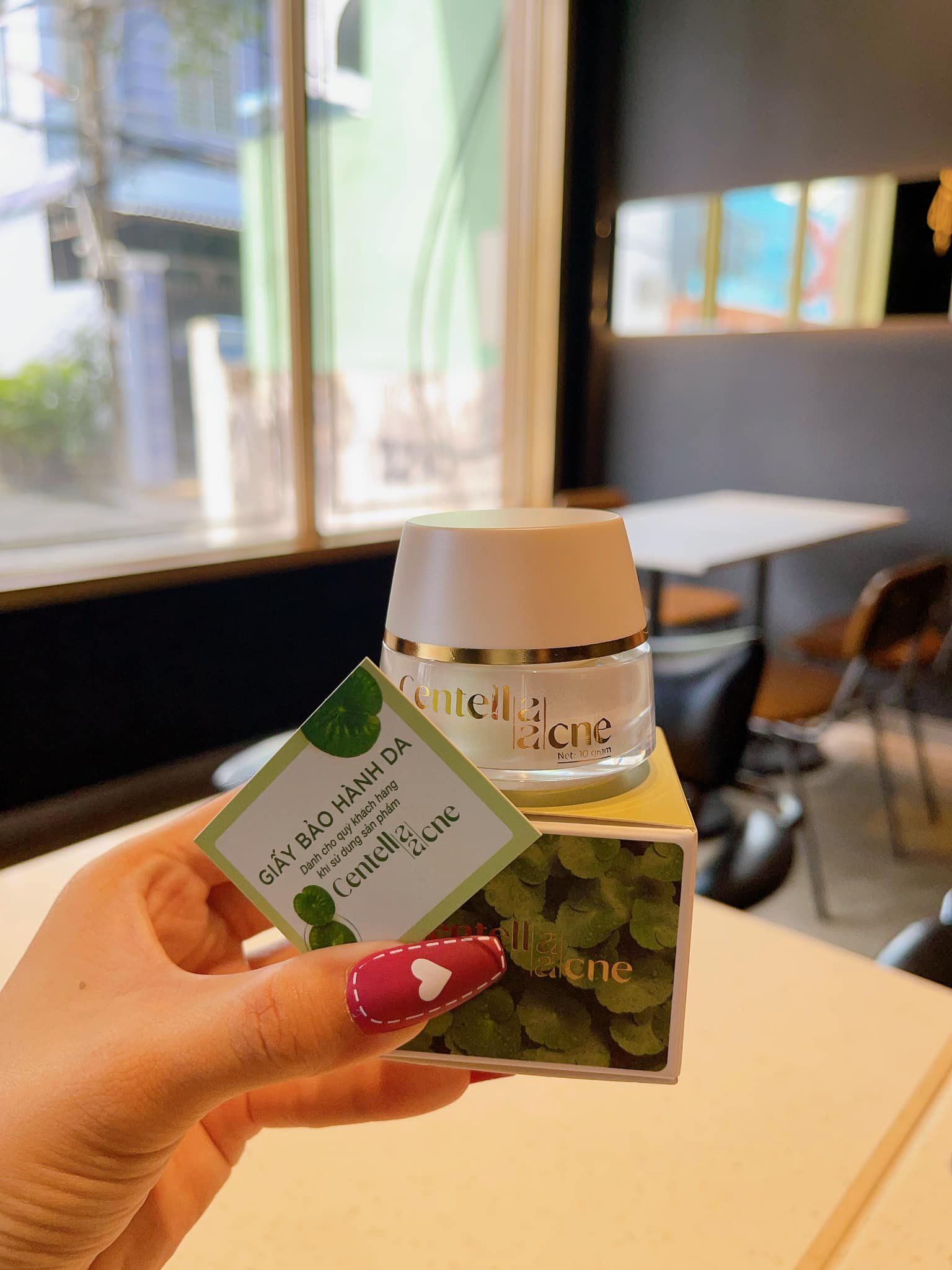 Kem Face Mụn Rau Má Jiuhe Centella Acne Thanh Tô Cosmetics 10g