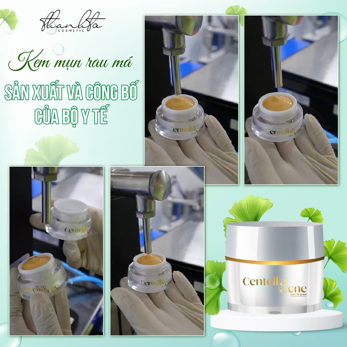 22960-397228509-993857035033216-6399450392576274733-n-2.jpg Kem Face Mụn Rau Má Jiuhe Centella Acne Thanh Tô Cosmetics 10g - FACEMUNJIUHE