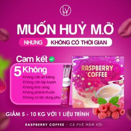 Cà Phê Mâm Xôi Raspberry Coffee 15 gói - CAFFEMAMXOI