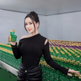 Face Xanh Lục Tảo Soo Young Mini Green Algae Whitening Cream