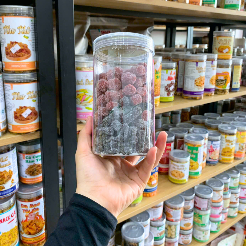 Kẹo Dâu Mix 2 Vị Thơm Ngon Hộp