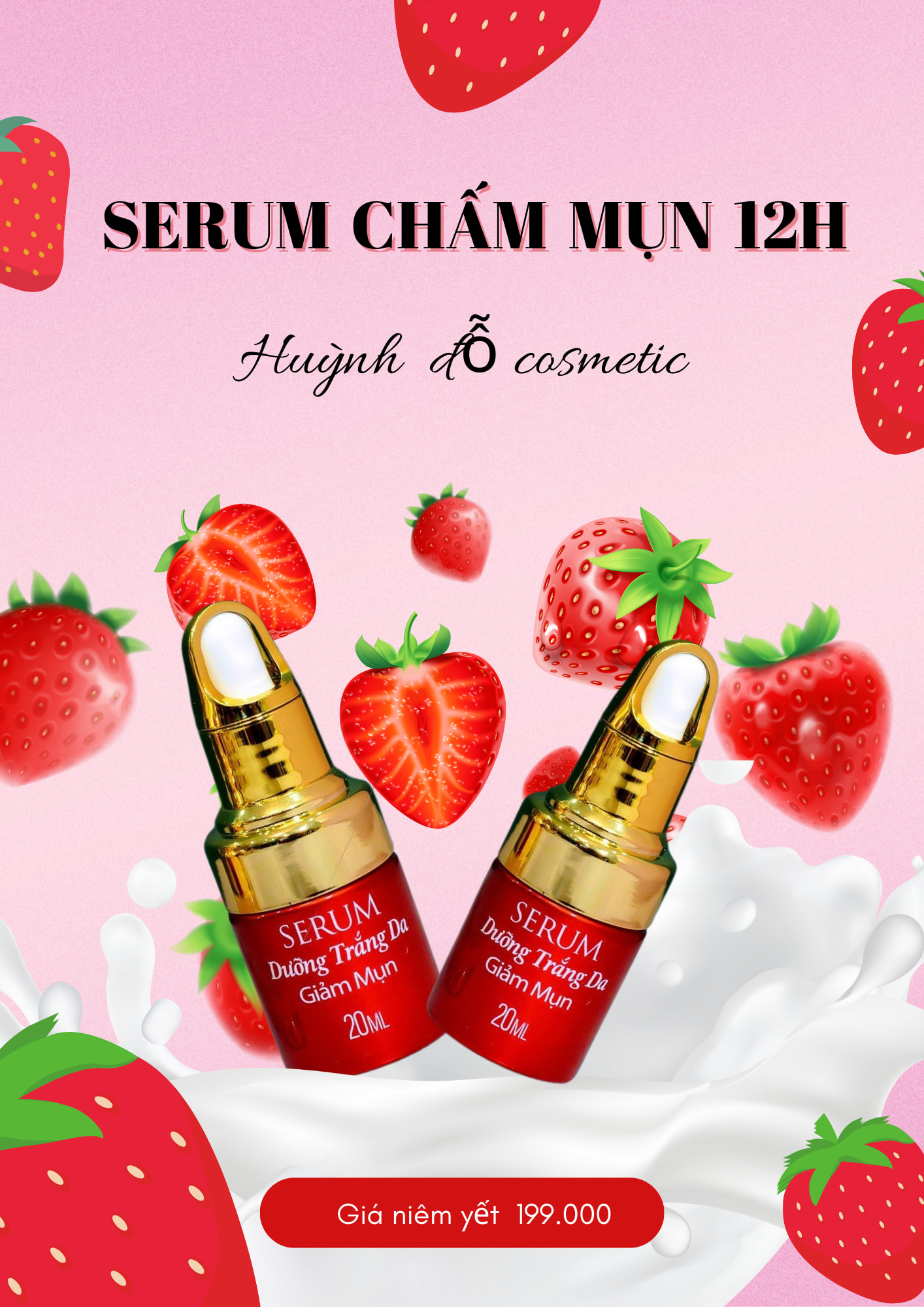 Serum Mụn Huỳnh Đỗ 20ml
