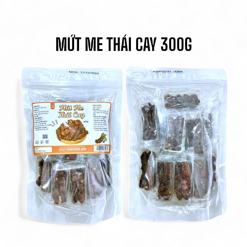 23379_image-photoroom-3_20241228091010.png Mứt Me Thái Cay Túi Zip 300g - MMCCTZ