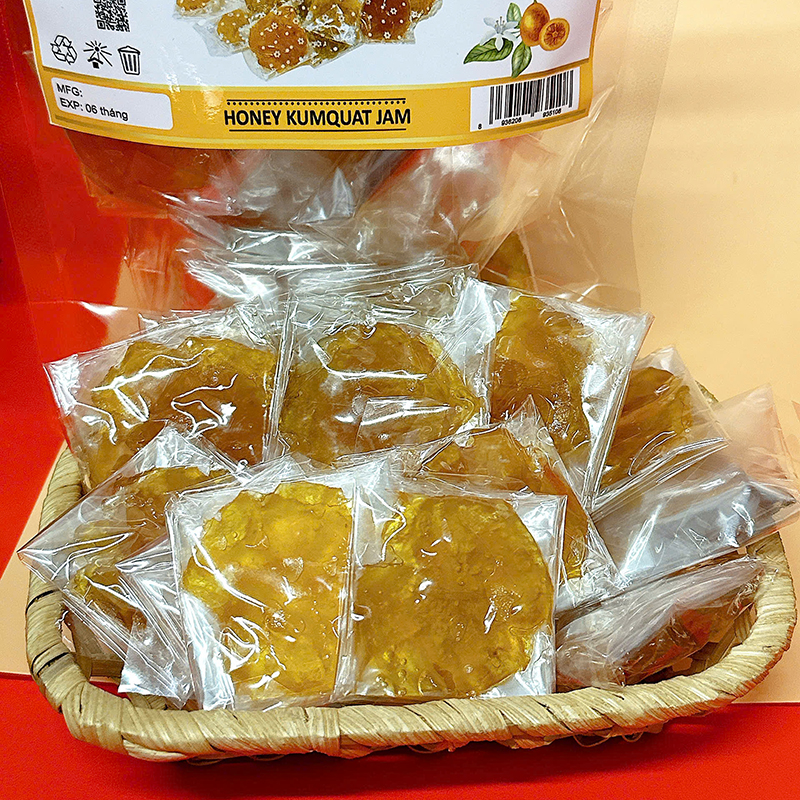 Mứt Quất Mật Ong Túi Zip 300g