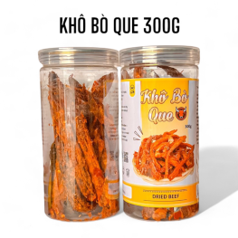 Khô Bò Que Loại Đặc Biệt 300g Hộp - KBQLN300