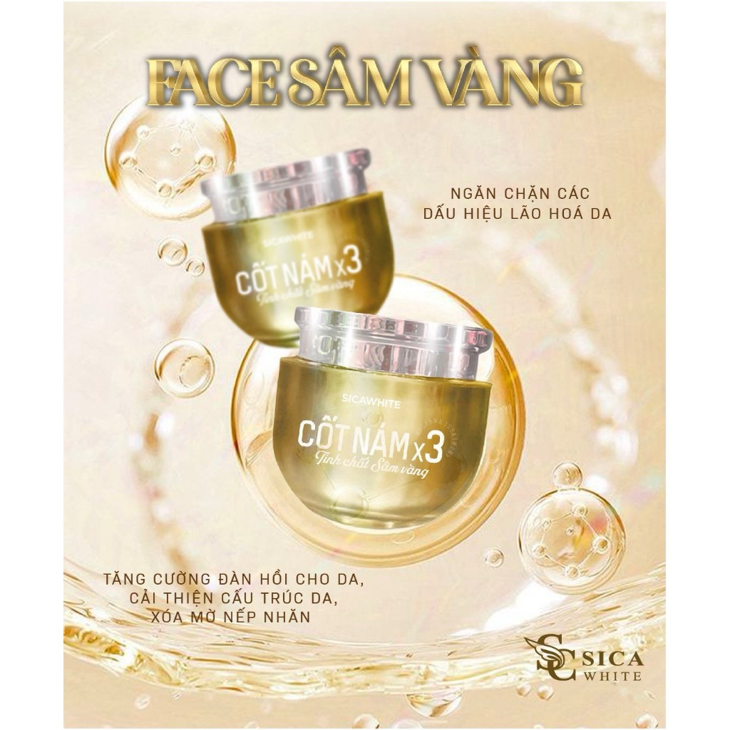 23658-vn-11134207-7r98o-ls8diffqzyqh69-1.jpg Kem Face Cốt Nám X3 Sica White Tinh Chất Sâm Vàng 30gr - 8938515360796
