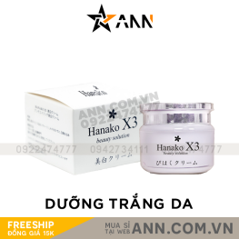 Kem Face Hanako X3 Beauty Solution Dưỡng Trắng Da - 4902554110616