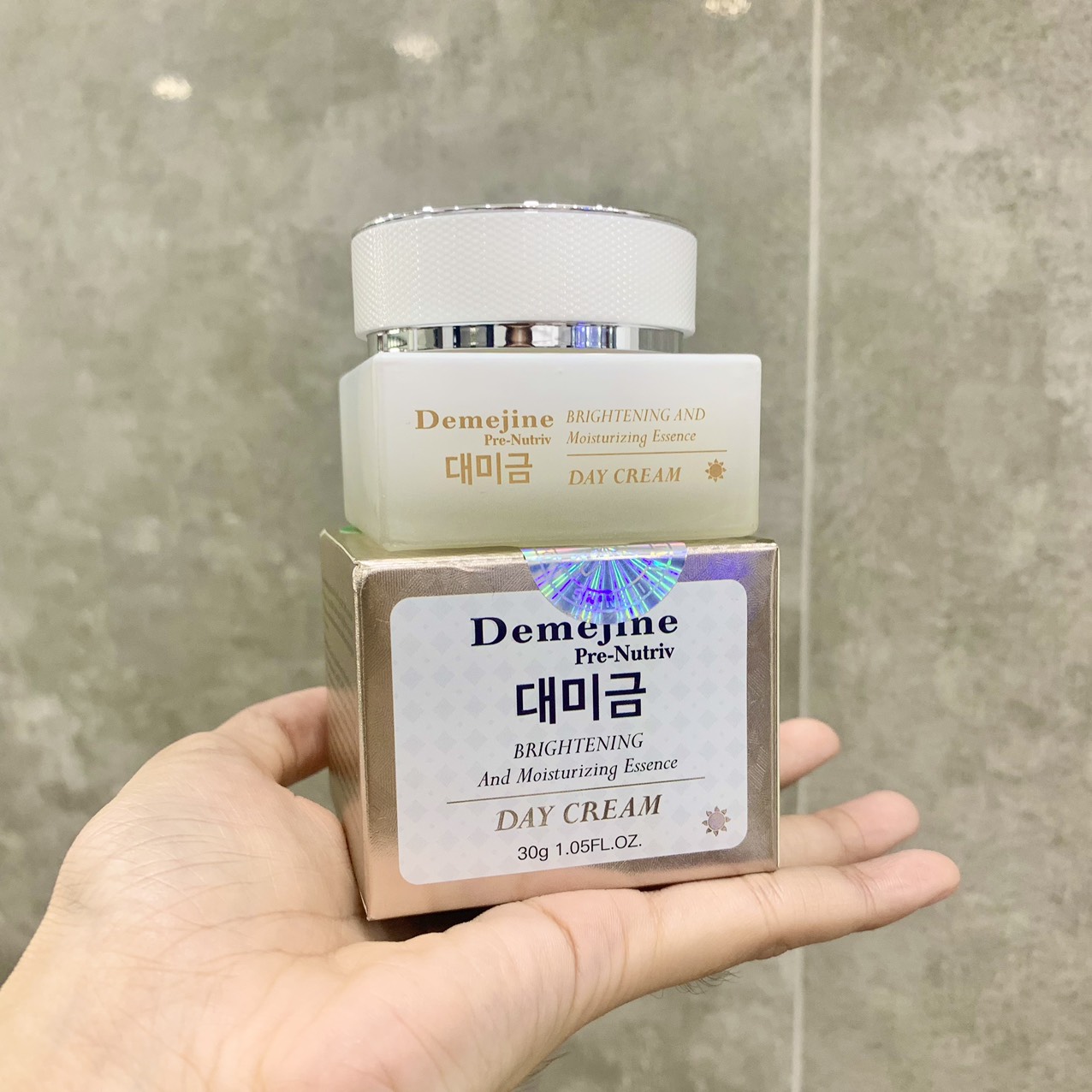 Kem Face Demejine Ban Ngày Tem TT Cosmetic Công Nghệ Hàn Quốc