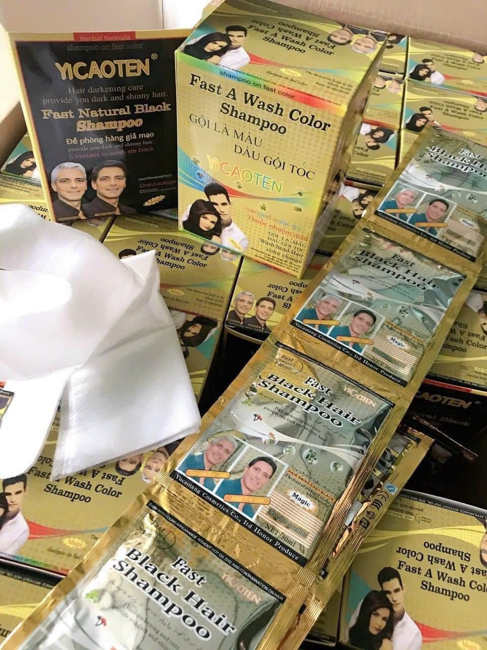 23871_434758026-2544423842404266-3609127209511938980-n_20240405102142-1.jpg Dầu Gội Phủ Bạc YiCAOTEN Màu Đen Hộp 10gói - GOIYICAOTEN