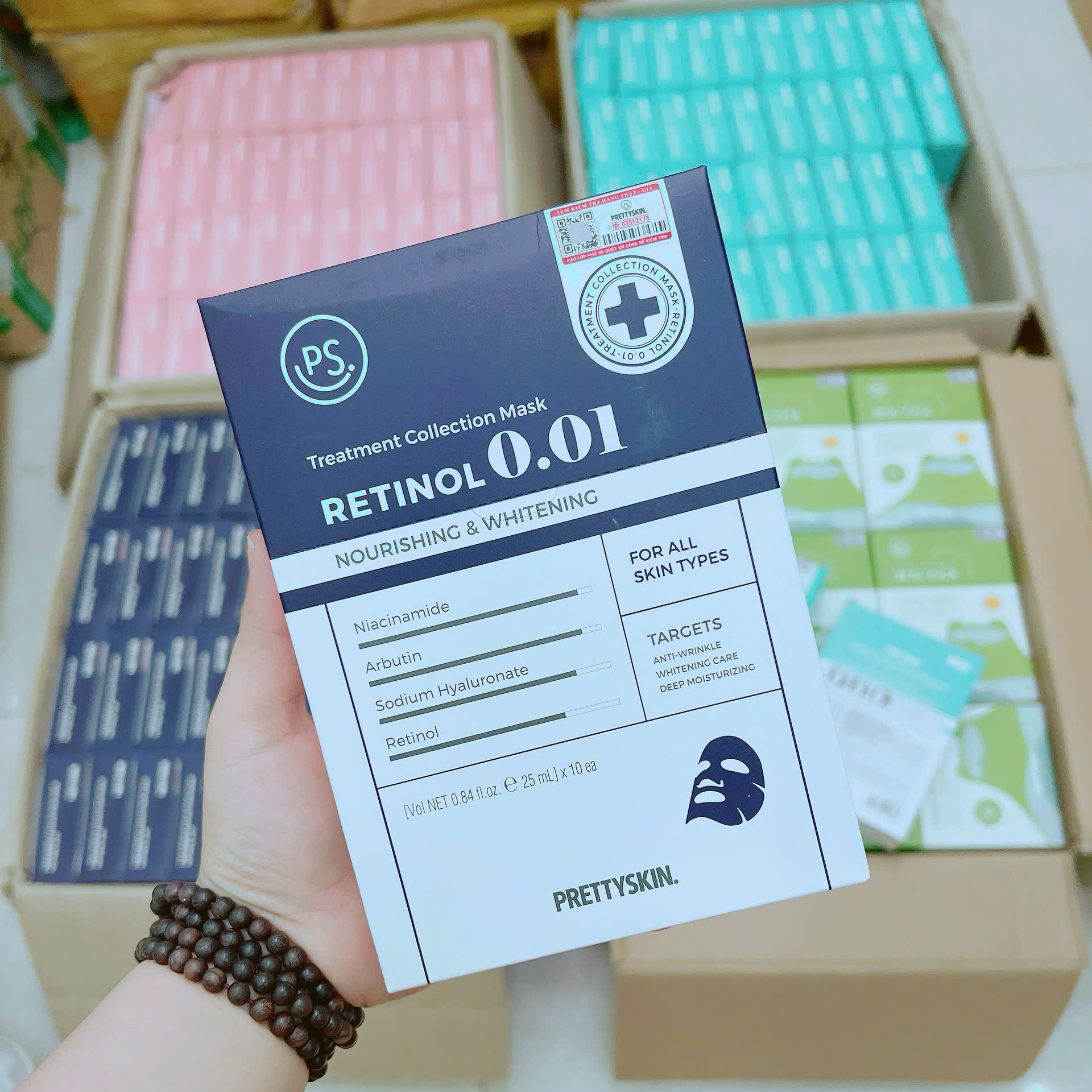 23880_z7210374841808-b616bbae1db63fc1a00c8fe927254384_20251110223121.png Mặt Nạ Prettyskin Retinol 0.01 Màu Xanh Đậm Tái Tạo Da Hộp 10miếng - 8809733215628