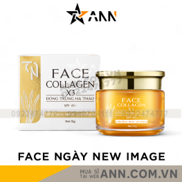 Kem Face Collagen X3 TN Đông Trùng Hạ Thảo Mỹ Phẩm Đông Anh 15g - FACENGAYX3MOI