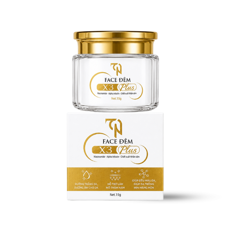 Kem Face Collagen X3 TN Ban Đêm Mỹ Phẩm Đông Anh 15g - Phiên Bản Mới