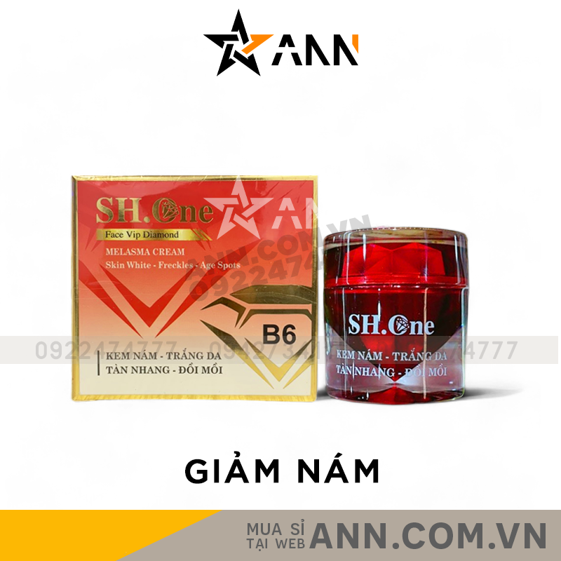 24158_51_20240428173517-1.png Kem Face SH One B6 Màu Đỏ Giảm Nám Trắng Da - FACEDOB6