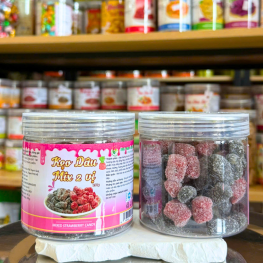 Kẹo Dâu Mix 2 Vị Giá Sỉ 250g Hộp - 08936208931988