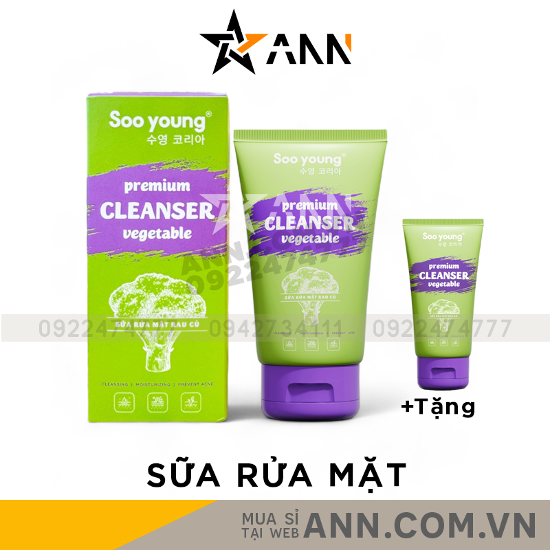 24308_64_20240517160527-1.png Sữa Rửa Mặt Rau Củ Soo Young 100ml - 8938532152312