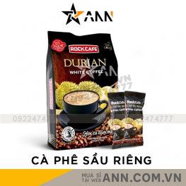 Cà Phê Sầu Riêng Durian RockCafe Túi 30 Gói - 8935211600751