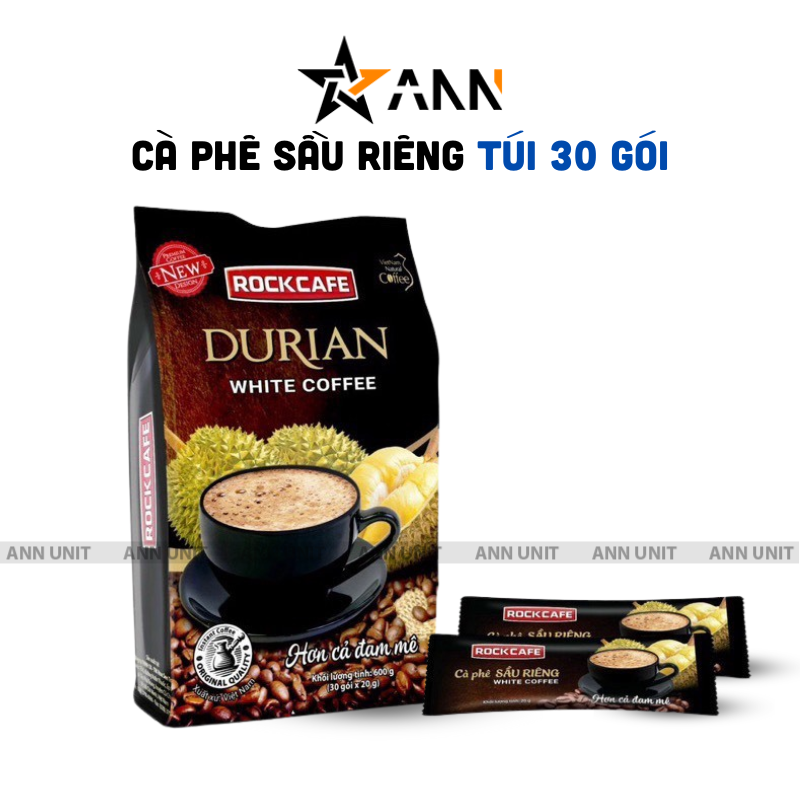 24515_khung-do-an-vat_20251230184053-1.png Cà Phê Sầu Riêng Durian RockCafe Túi 30 Gói - 8935211600751