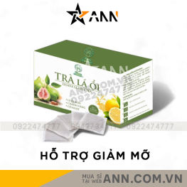Trà Là Ổi Hỗ Trợ Giảm Mỡ Guava Leav Tea Maria Pharma - TRAGMLAOI