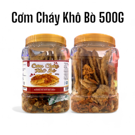 Cơm Cháy Khô Bò 500g hộp - 8936208933326