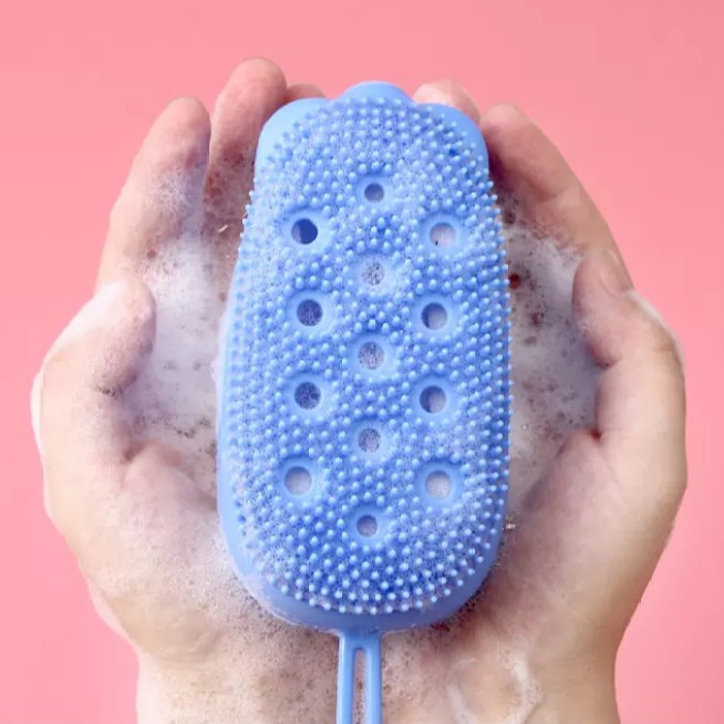 24829_32-4_20240813115128-3.jpg Bông Tắm Tạo Bọt 2 Mặt Bằng Silicon Hình Chuột - Bông Tắm Silicon Mềm Mại 12x6,5x5,5cm - CTHCC01