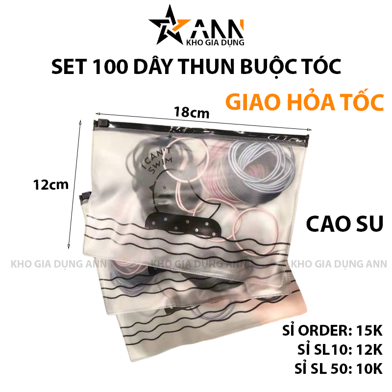 24880_24880-16-20240817175510_20241016174453-3.png Set 100 Dây Thun Buộc Tóc Có Túi Zip 18x12cm - DTBT100
