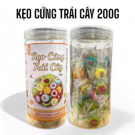 Kẹo Cứng Trái Cây 200g Hộp - KCTC01