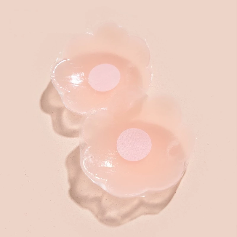 Hộp 5 Cặp Miếng Dán Ngực Siêu Dính Tái Sử Dụng Nhiều Lần Hộp 8x8x6.5cm