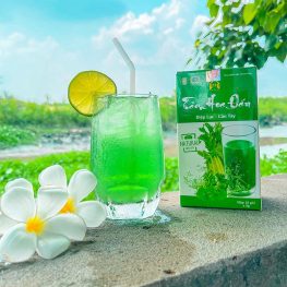 Diệp Lục Cần Tây Tâm Hoa Đán Hộp 15 Gói