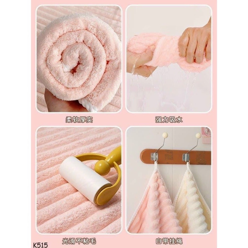 Khăn Tắm To Sóng Nước Mềm Mịn Dễ Thấm Nước 70x140cm