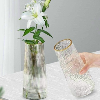 25102_sg-11134201-22120-gfn5u827lrkv9e-tn_20240918151124-3.jpg Lọ Hoa Thủy Tinh Trụ Sọc Viền Vàng Lucas 21x7x10cm - LHTT01