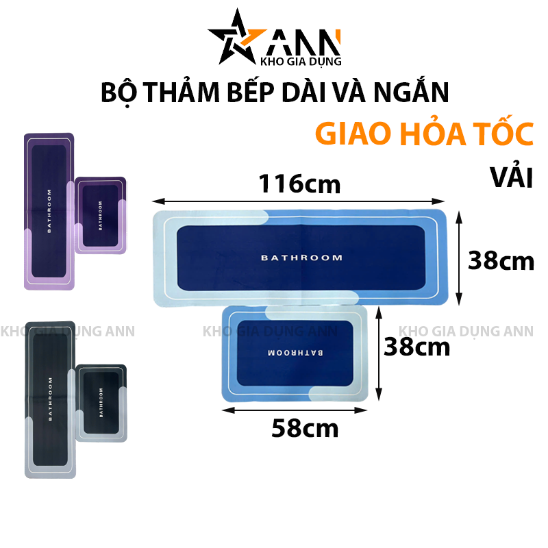 25104_150_20250320103454-1.png Bộ Thảm Chống Trơn Trượt Nhà Bếp - Thảm Lau Chân - BTB01