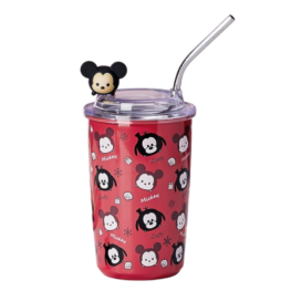 Cốc Giữ Nhiệt Ly Giữ Nhiệt Mickey 400ml Inox Cao Cấp 13x8cm - CGNMK01