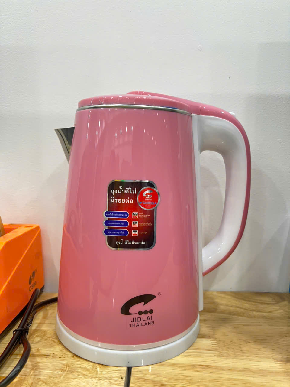 Ấm Đun Nước Siêu Tốc Thái Jidlai 2,5L Bình Siêu Tốc 22.5x21x11.5cm