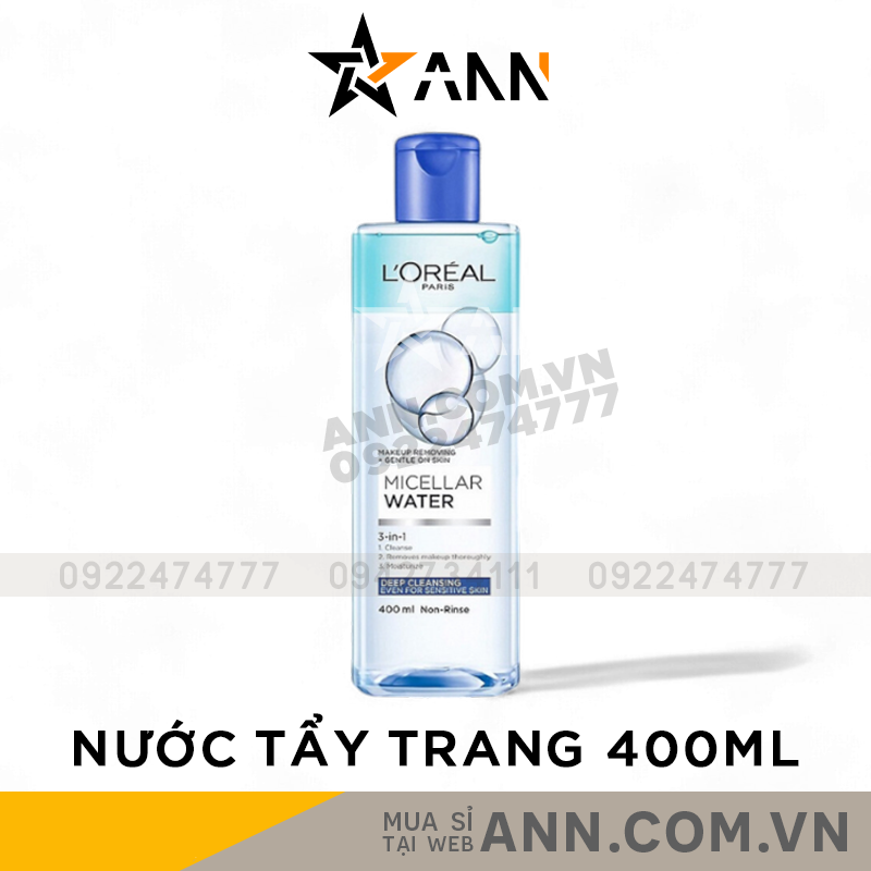 25175_bia-19_20240922162939-8.png Nước Tẩy Trang Loreal Paris Màu Xanh Đậm Sạch Sâu Micellar Water Deep Cleansing 400ml - 6902395498919