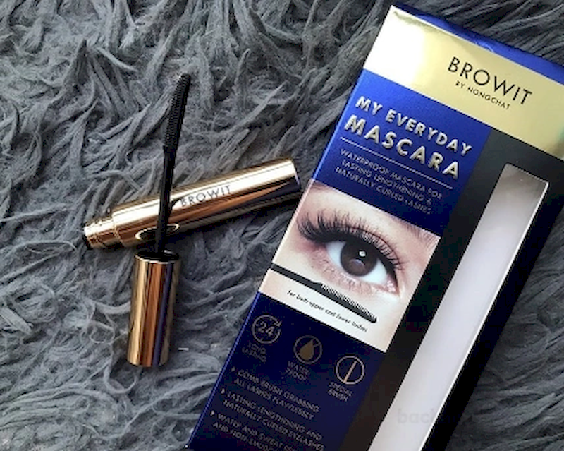 Mascara Browit By Nongchat Màu Xanh Thái Lan Dưỡng Mi dài và cong