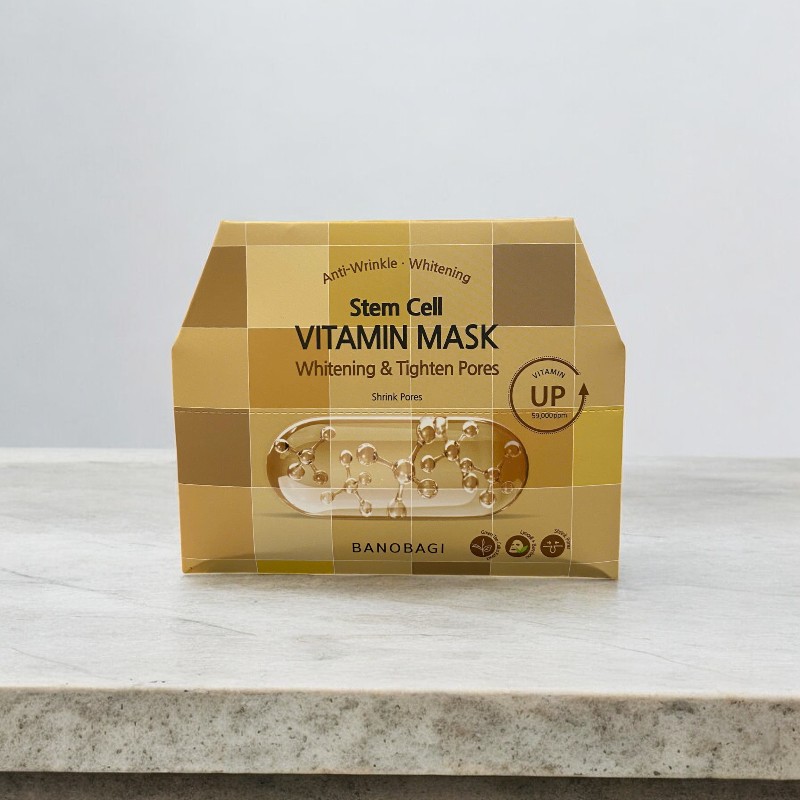25196_mat-na-thuoc-wt-phu-photoroom_20240923143738-2.jpg Mặt Nạ Banobagi Màu Vàng Stem Cell Vitamin Mask Whitening Tighten Pores Hộp 10 Miếng - 8809486365373
