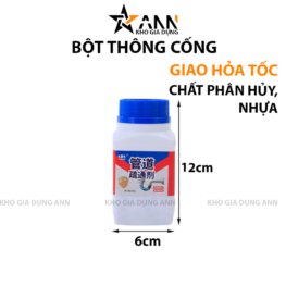 Hủ Bột Thông Cống Nắp Xanh 260g - HBTCNX01
