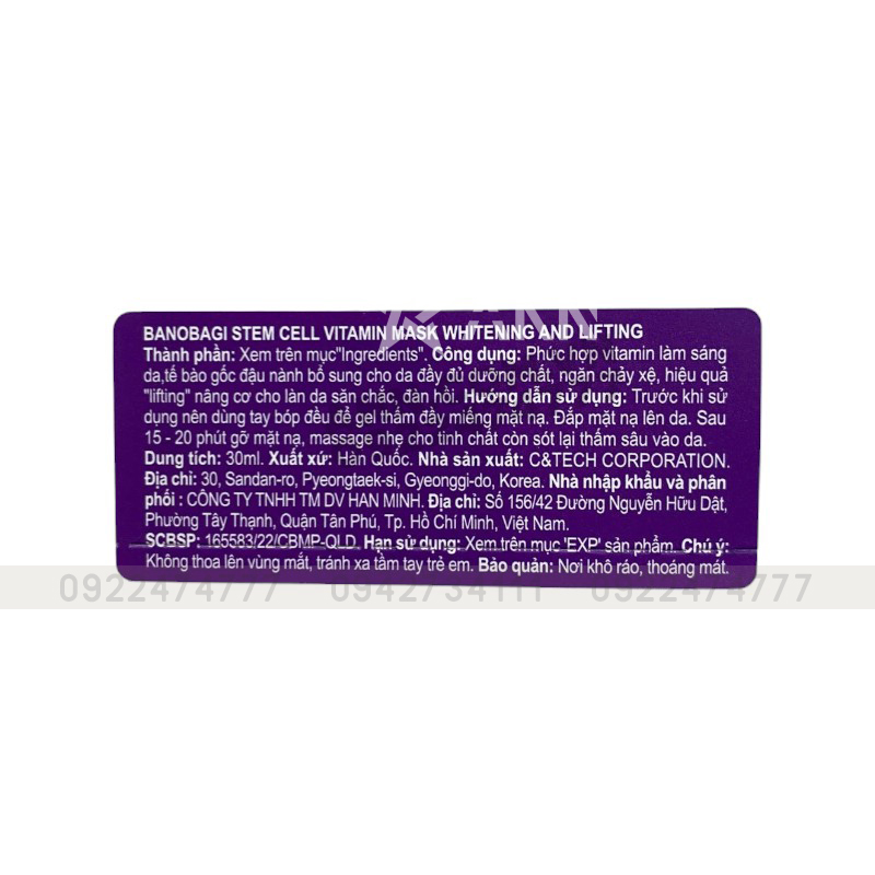 25198_mat-na-thuoc-wl-tem-photoroom_20240923145734-2.jpg Mặt Nạ Banobagi Màu Tím Stem Cell Vitamin Mask Whitening Lifting Hộp 10 Miếng - 8809486365298