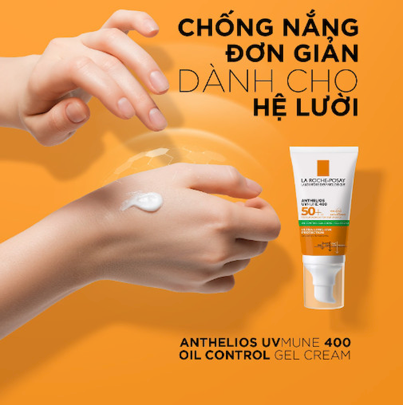 Kem Chống Nắng La Roche-Posay Gel Cream Oil Control 50ml