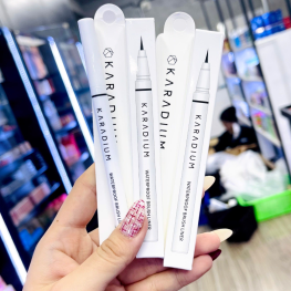 Bút Kẻ Mắt Karadium Waterproof Brush Liner Lâu Trôi Hàn Quốc