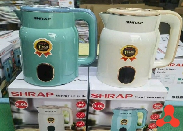 Ấm Đun Nước Siêu Tốc Shrap 3L